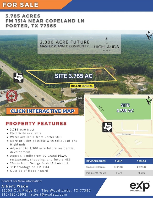 20570 Fm 1314, Porter TX, 77365 land for sale