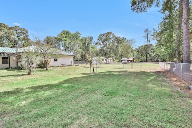 351 Trinity Dr, Trinity, TX 75862 - view of yard featuring a fenced backyard