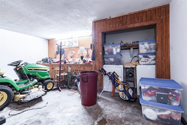 view of storage room