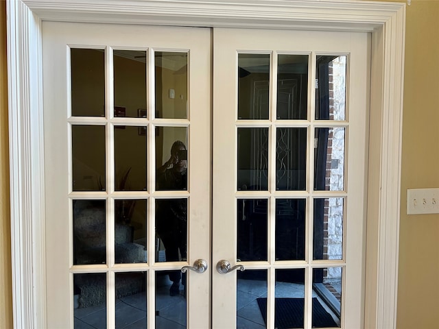 details with french doors