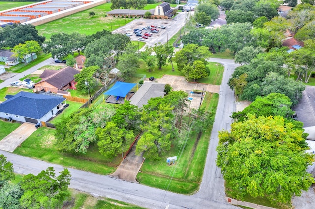 drone / aerial view