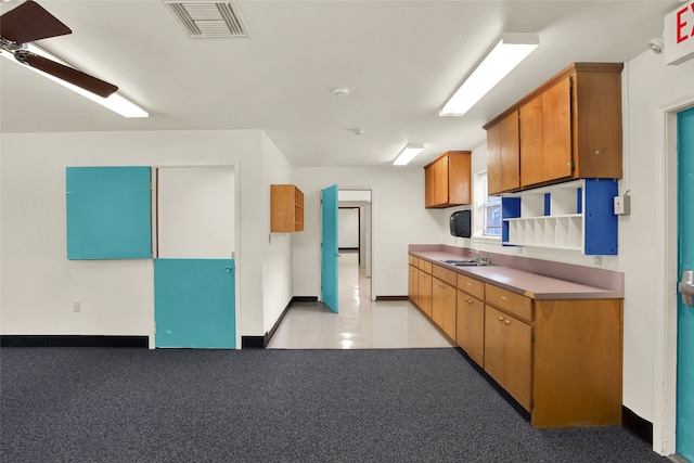 kitchen featuring sink