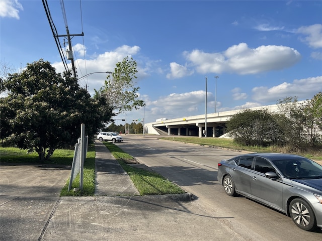 view of road