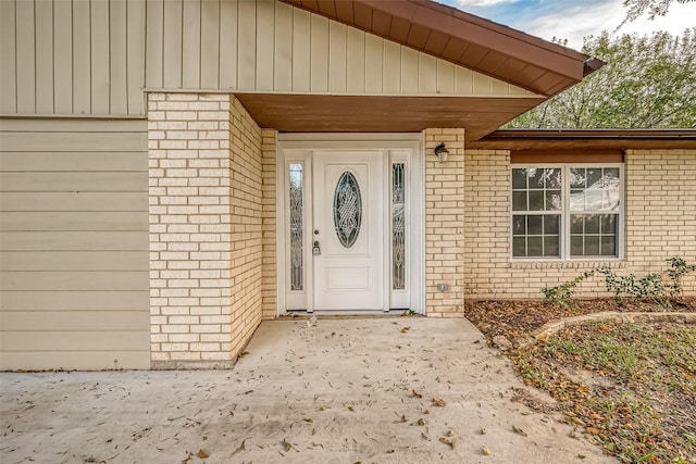 view of entrance to property