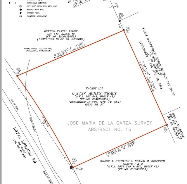 Listing photo 3 for 0 Royal Springs Rd, Conroe TX 77303