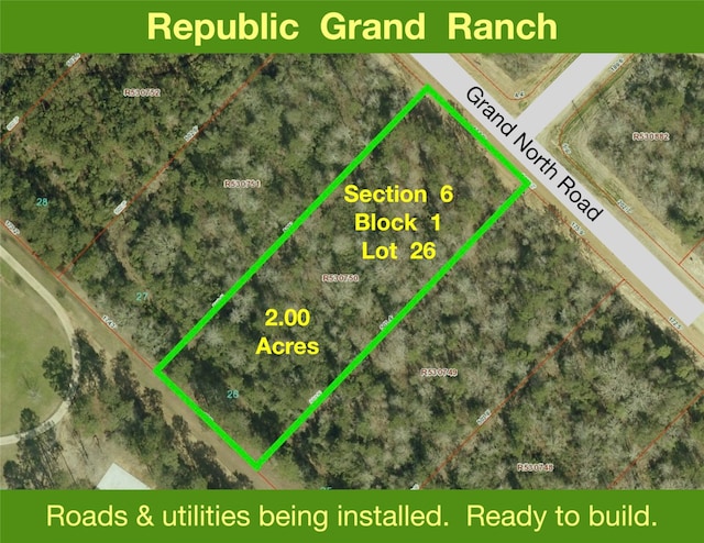 11640 Grand N Rd, Willis TX, 77378 land for sale