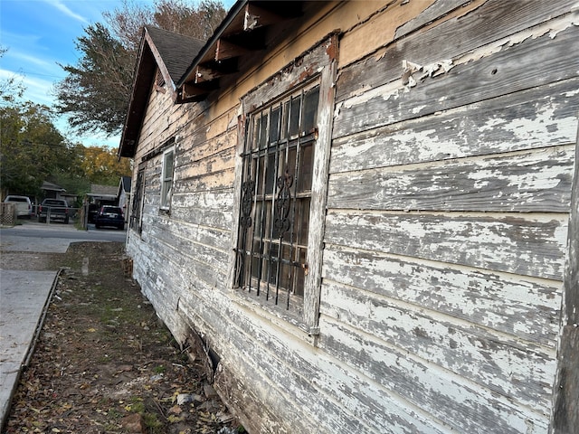 view of side of home