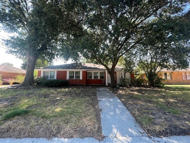 view of ranch-style house