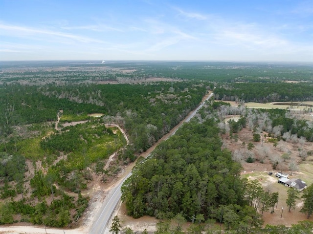 aerial view featuring a rural view