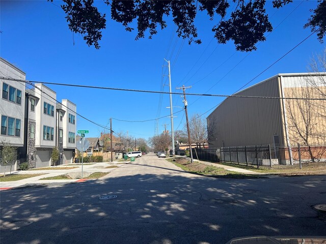 view of street