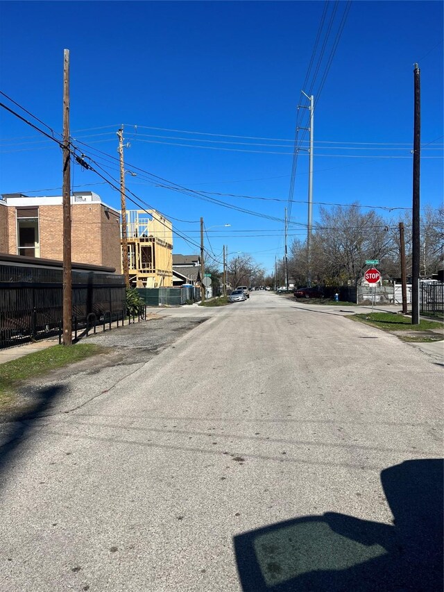 view of street