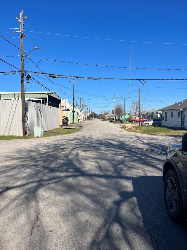 view of road