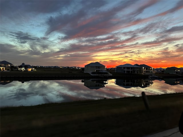 property view of water