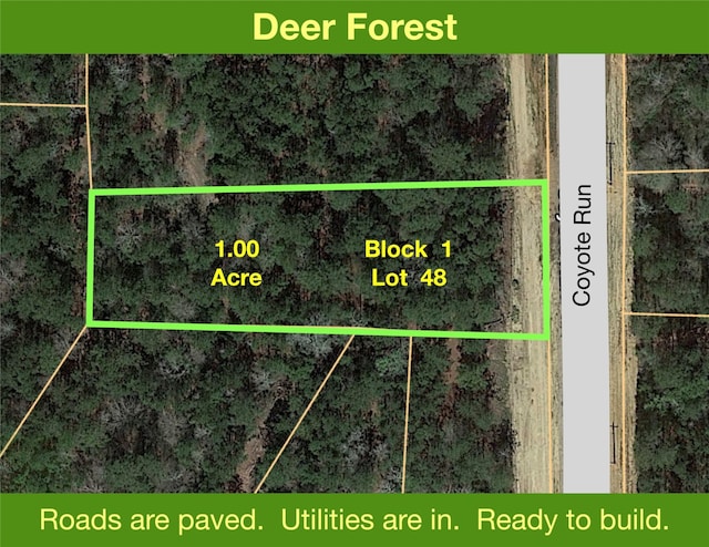 68 Coyote Run, New Waverly TX, 77358 land for sale