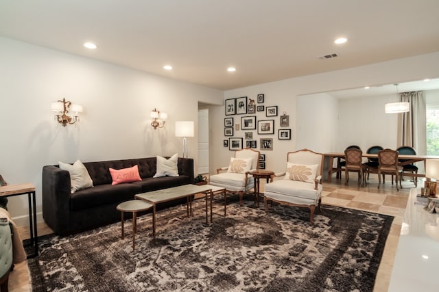 view of living room