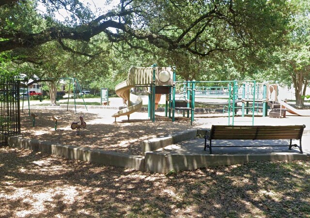 view of jungle gym