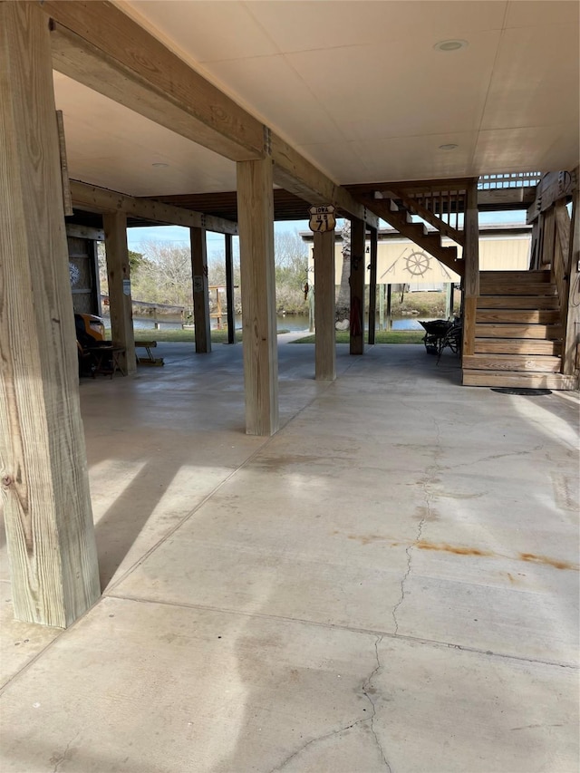 239 Heron St Unit Cr299, Sargent, TX 77414 - view of patio with stairway