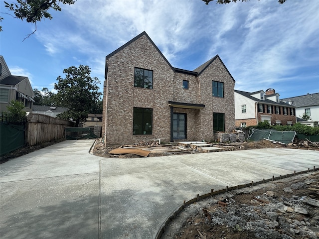 view of rear view of house