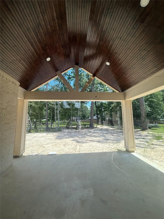 2723 Michaelangelo St, New Caney, TX 77357 - view of patio