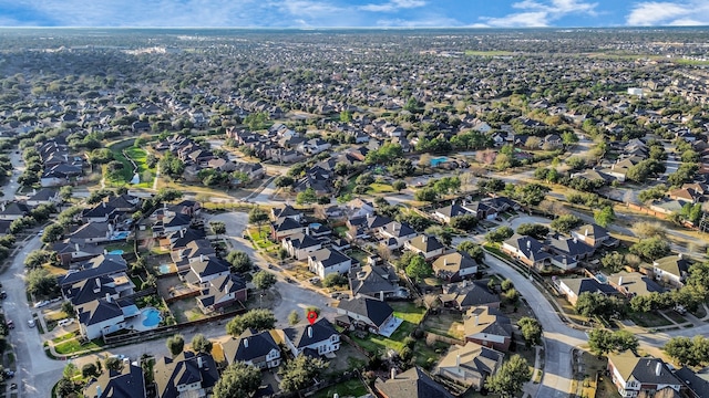 view of aerial view