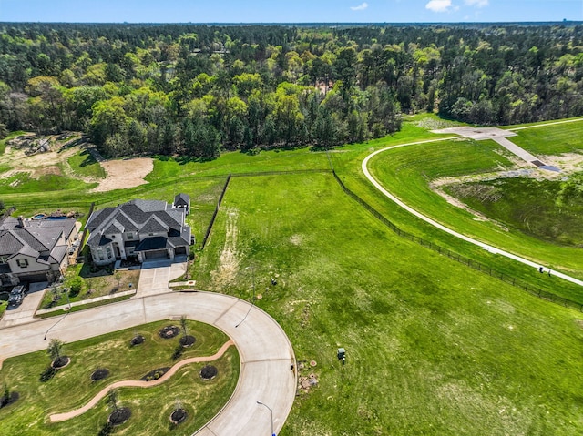 view of drone / aerial view