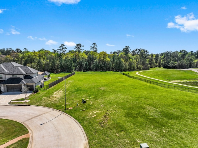 view of drone / aerial view