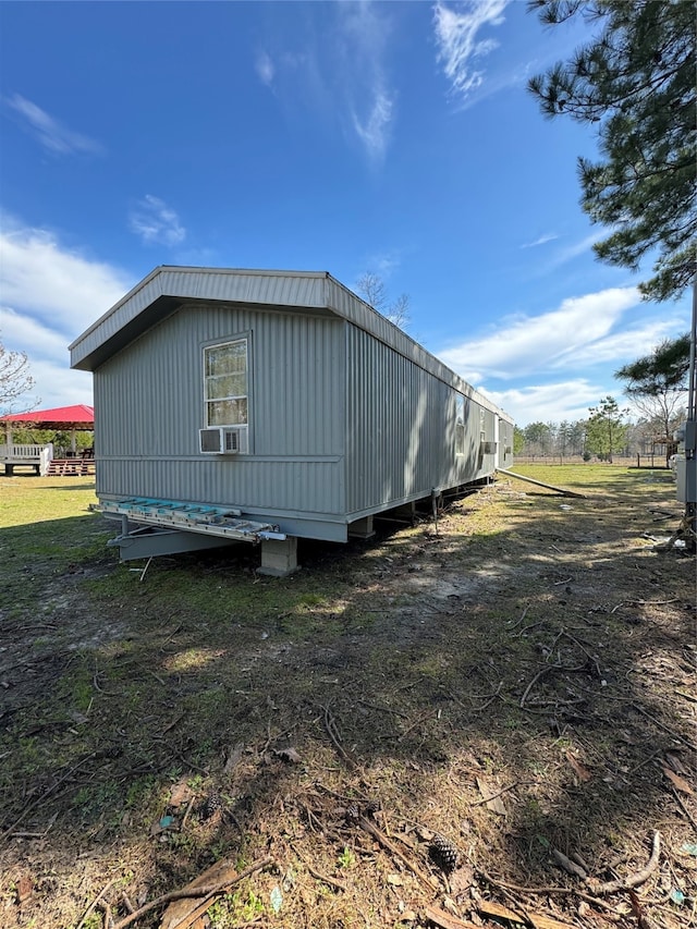 view of back of property