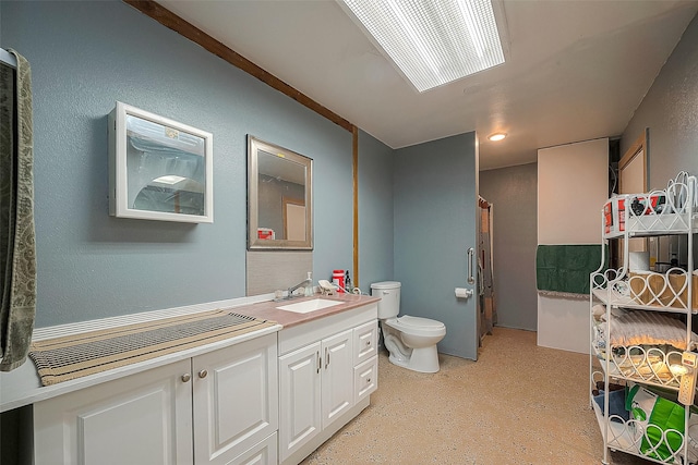 12320 Fm 1764th Rd, Santa Fe, TX 77510 - bathroom featuring vanity and toilet