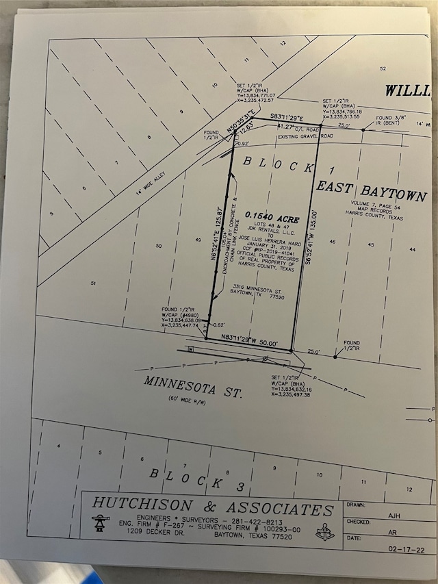 3316 Minnesota St, Baytown TX, 77520 land for sale