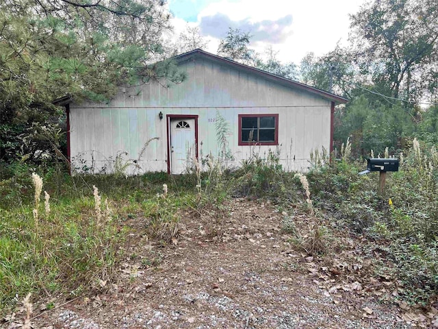 view of shed / structure