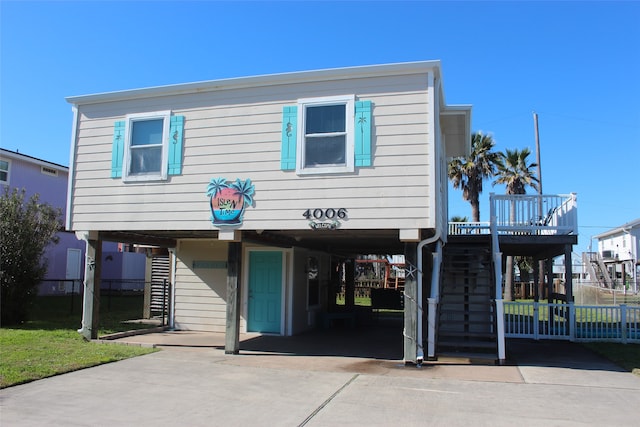 view of rear view of house