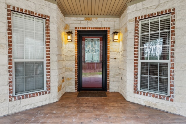 view of property entrance