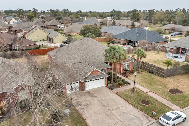 view of drone / aerial view