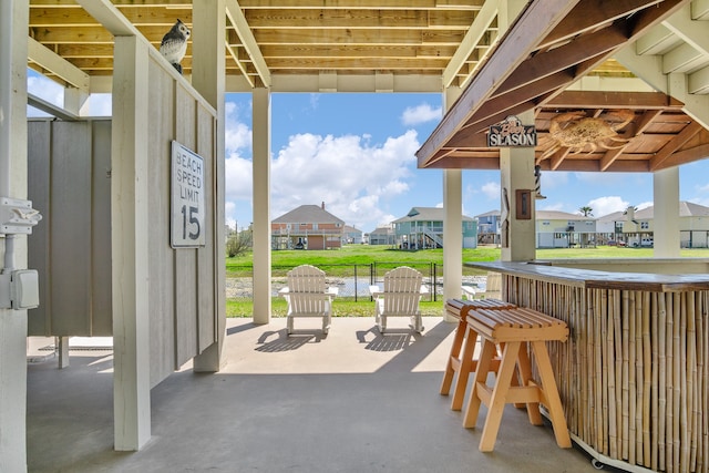 view of patio