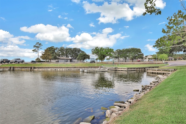 property view of water