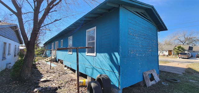 view of property exterior