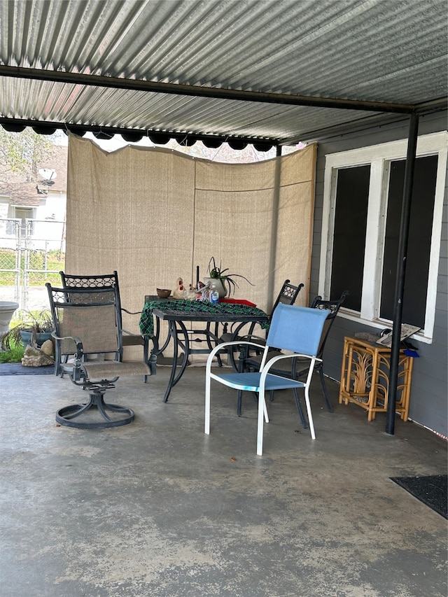 view of patio / terrace