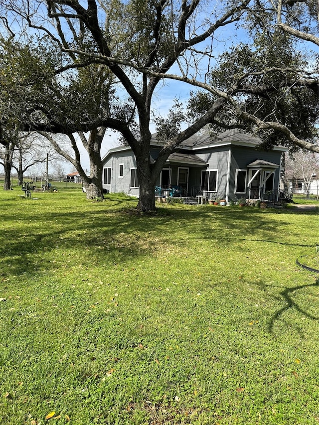 view of yard