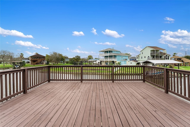 view of deck