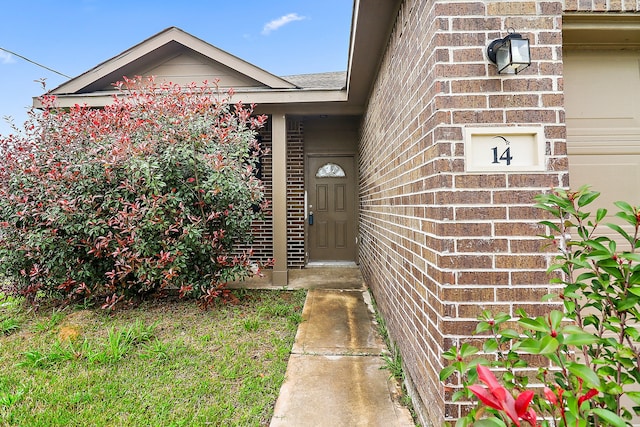 view of property entrance