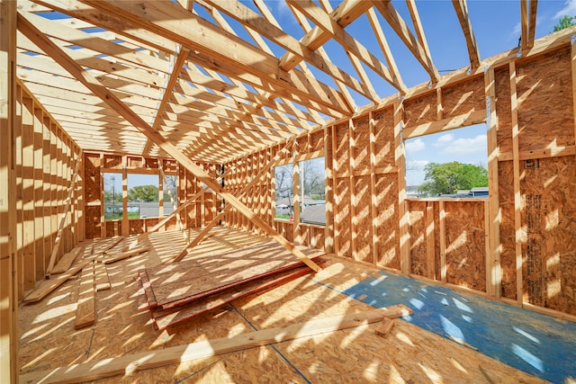 attic with a healthy amount of sunlight