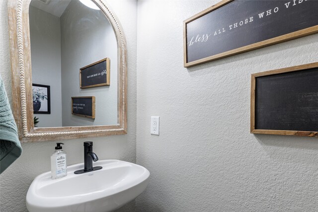 bathroom with sink