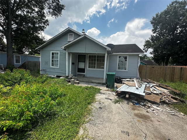 view of back of house