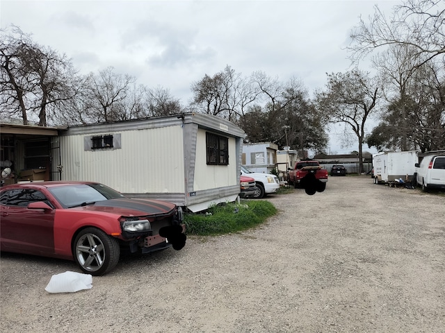 view of side of home