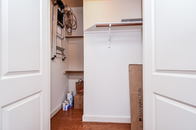 view of closet