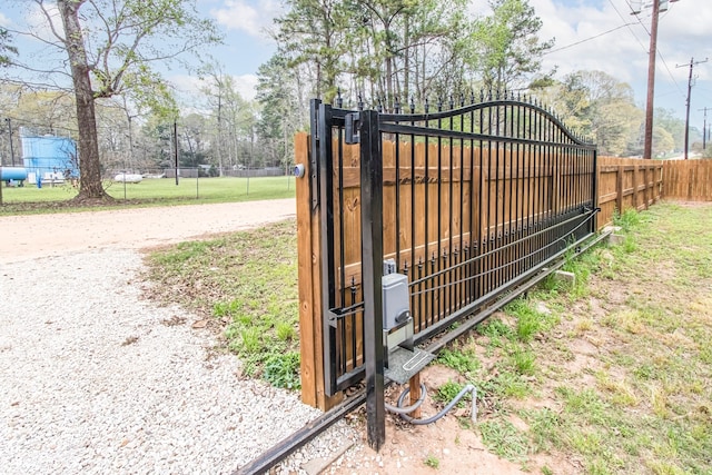 view of gate