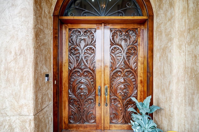 view of property entrance