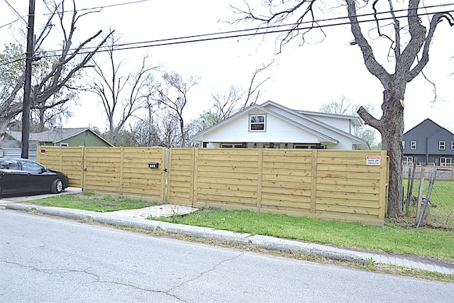 view of home's exterior