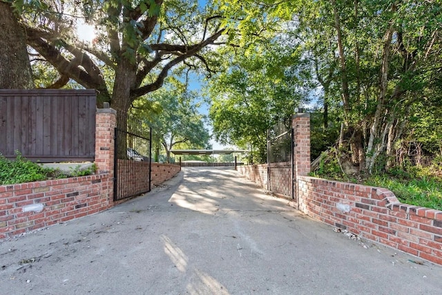 view of gate