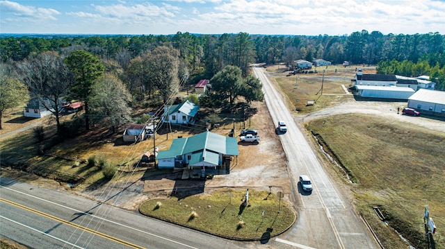 view of aerial view